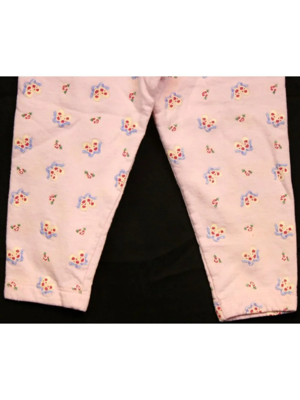 Spumoni 2pc Outfit 3T Medium Teddy Bear Ballerina Pink Sweatshirt Pants